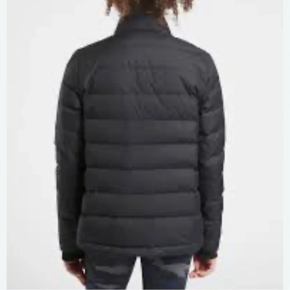 Athleta Girls can’t snow me down jacket black full zip up‎ coat size XXL -16